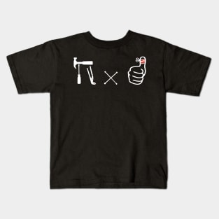 Pi Thumb DIY Craftsman Tool Kids T-Shirt